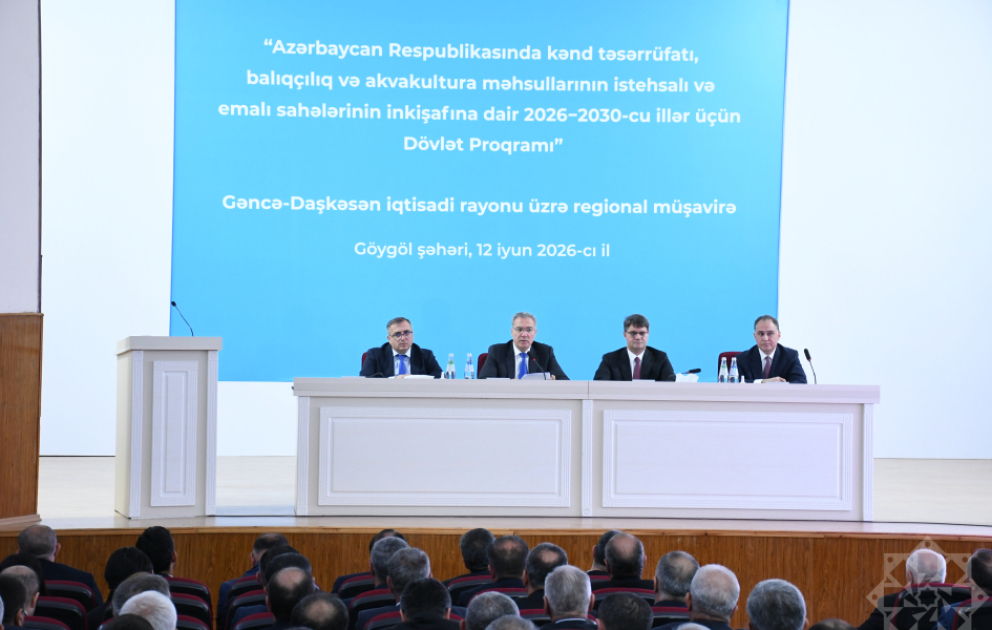 Göygöldə aqrar sahədə yeni Dövlət Proqramının müzakirəsi ilə bağlı regional müşavirə keçirilib