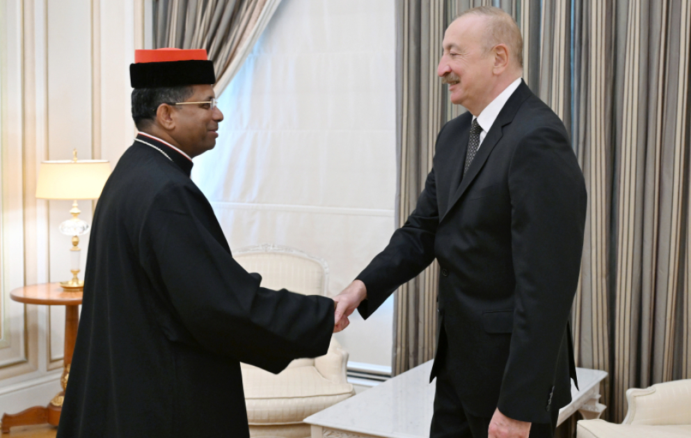 President Ilham Aliyev received Prefect of the Dicastery for Interreligious Dialogue of the Holy See