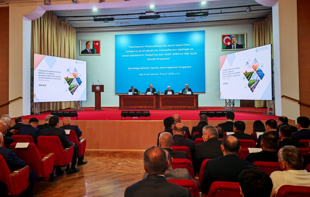 Ağcabədidə aqrar sahənin 2026–2030-cu illər üzrə inkişaf prioritetləri müzakirə olunur