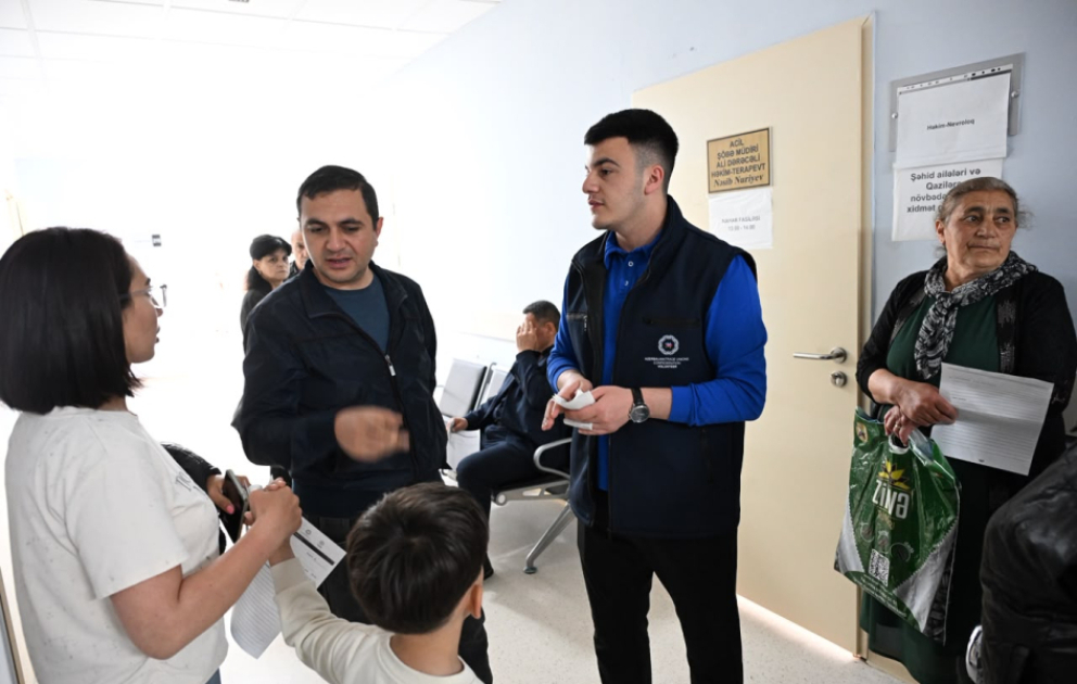 Daşkəsəndə “Həmkardan həmkara qayğı ilə” sosial layihəsi çərçivəsində 300-dən çox sakin müayinədən keçib