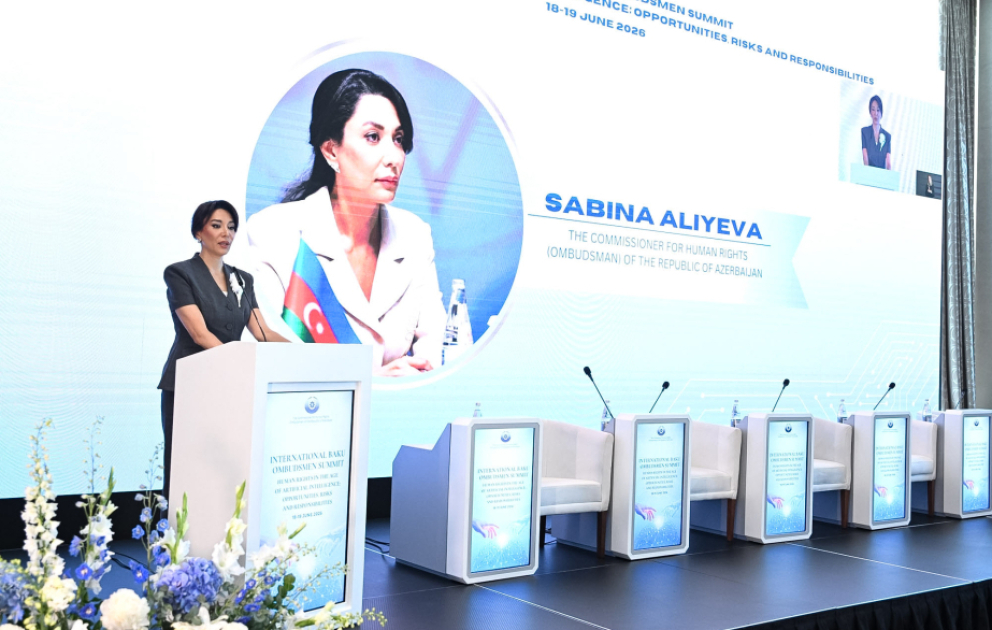 Ombudsman: Azərbaycanda süni intellektin tətbiqi insan hüquqlarına əsaslanan prinsiplər üzərində qurulur