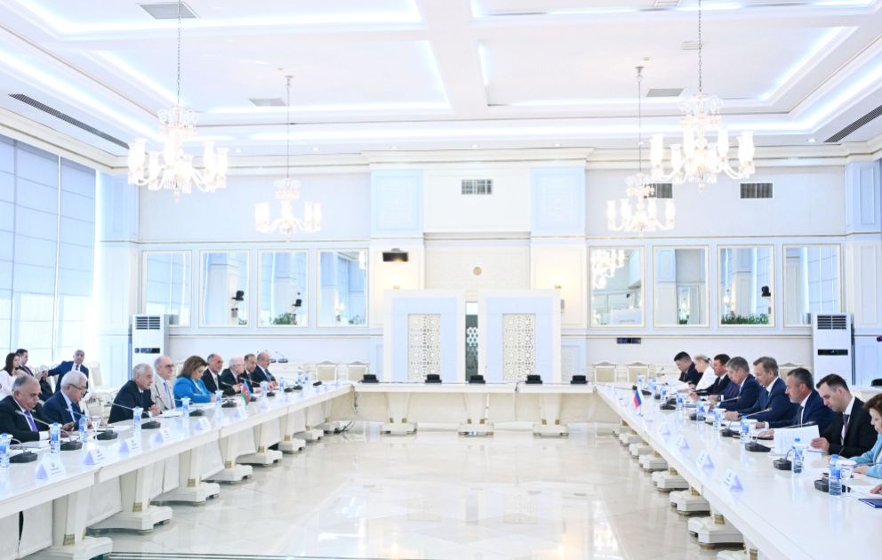 Azərbaycan Milli Məclisi və Rusiya Federal Məclisi Parlamentlərarası Əməkdaşlıq Komissiyasının 24-cü iclası olub