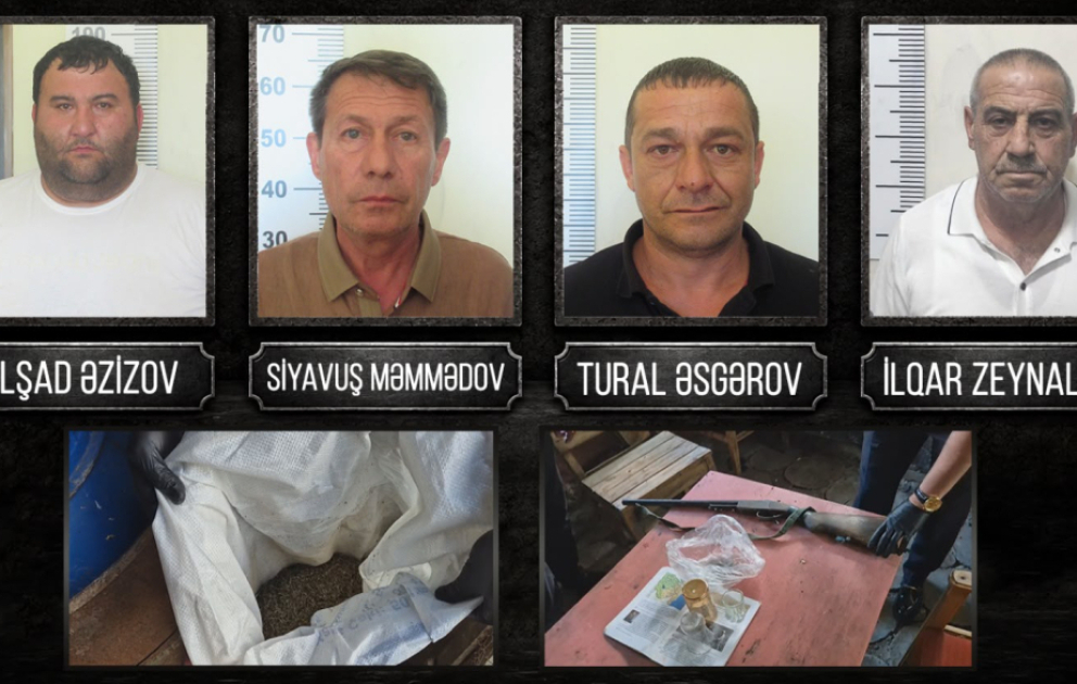 Oğuzda narkotiklərin satışı ilə məşğul olan şəxslər saxlanılıblar