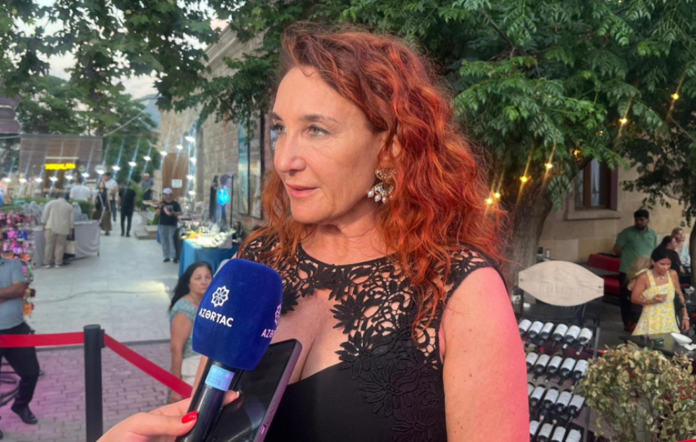 Barbara Çiçero: Azərbaycandakı bu ilk festival gələcəkdə regionun ən önəmli mədəniyyət hadisəsi olacaq