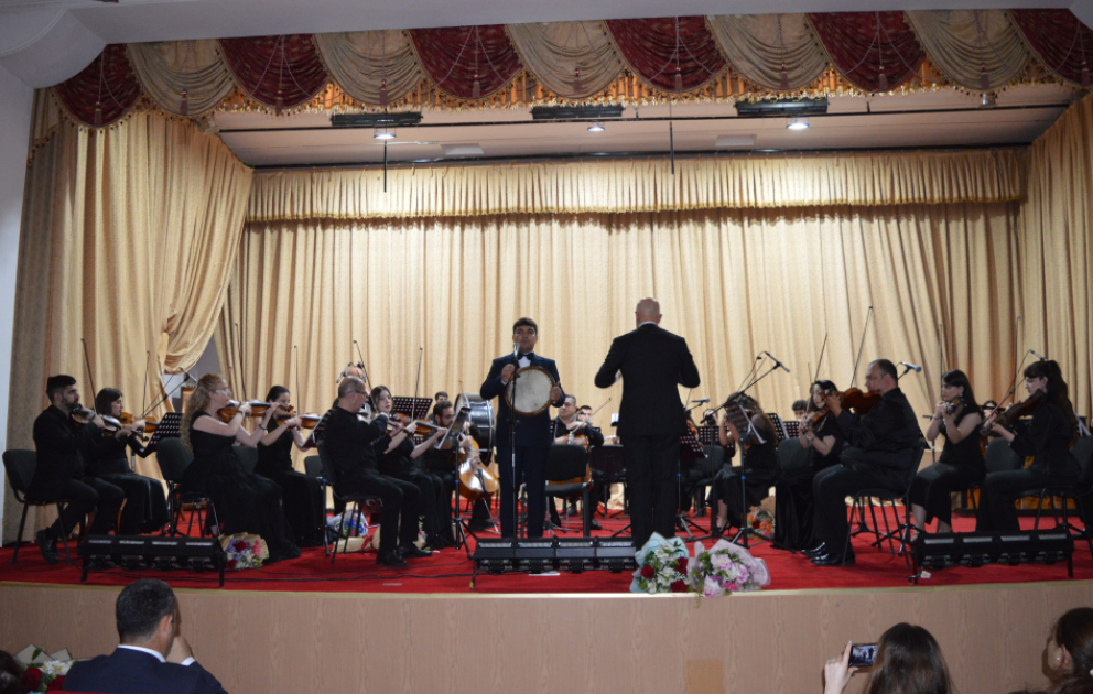 Niyazi adına Dövlət Simfonik Orkestri Ağcabədidə konsert proqramı ilə çıxış edib
