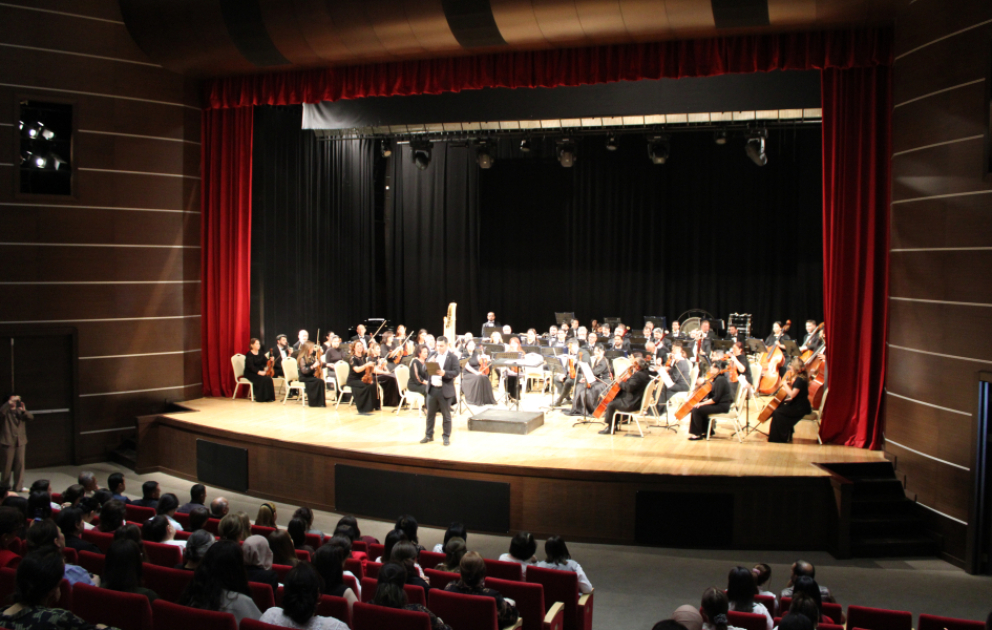 Üzeyir Hacıbəyli adına Azərbaycan Dövlət Simfonik Orkestri Qəbələdə qastrol səfərində olub