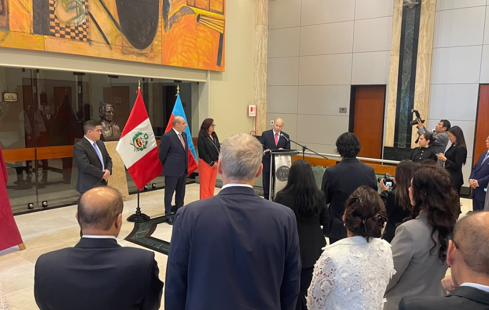 Azərbaycan–Peru dostluğunun 30 ili: Limada yubiley sərgisi və xüsusi poçt buraxılışı təqdim olunub