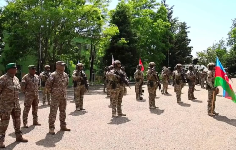 Azərbaycan, Gürcüstan və Türkiyə xüsusi təyinatlılarının birgə təlimi yekunlaşıb