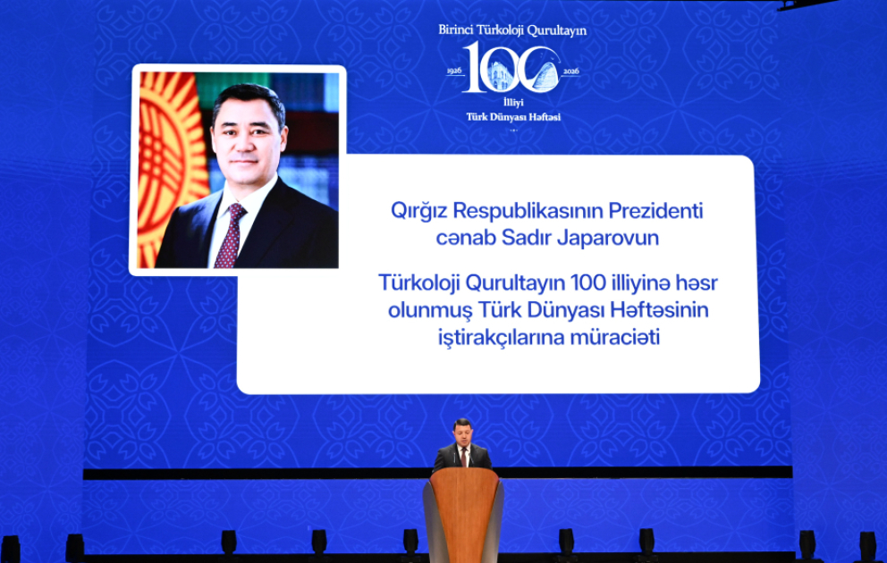 Qırğızıstan Prezidenti: Birinci Türkoloji Qurultayın irsi bu gün də aktuallığını qoruyur