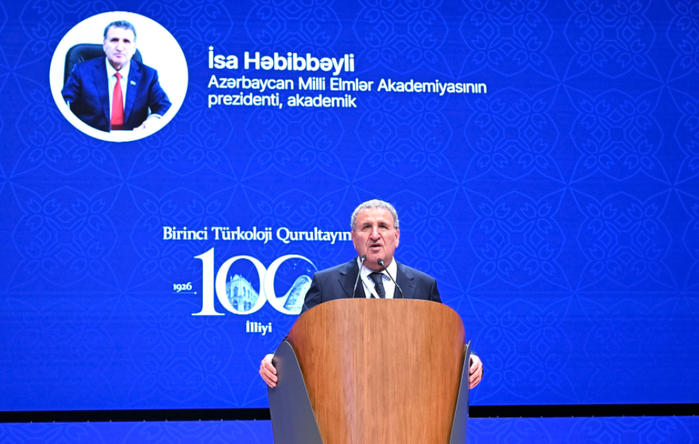 AMEA-nın prezidenti: Ortaq əlifbanın tətbiqi türk xalqları arasında inteqrasiyanın daha da dərinləşməsi üçün mühüm zəmin yaradacaq