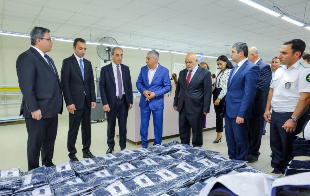 Naxçıvanda yeni tekstil istehsalı müəssisəsi istifadəyə verilib