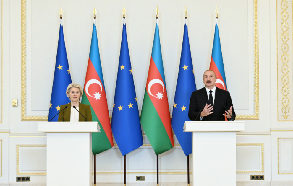 Prezident İlham Əliyev: Bu gün qaz ixracımızın yarısı Avropa İttifaqına üzv dövlətlərin payına düşür