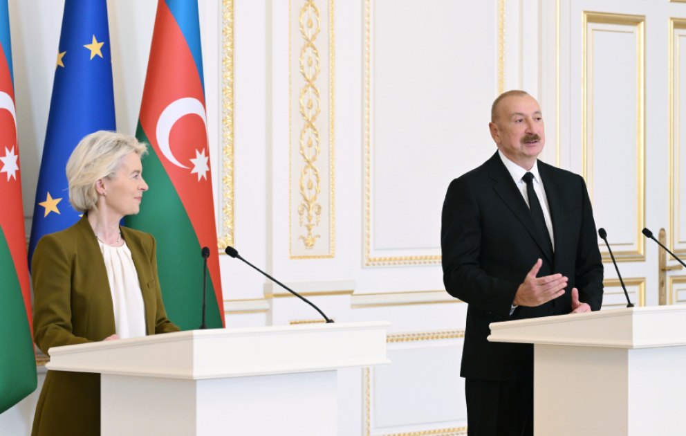 Prezident İlham Əliyev: Bu gün biz Avropa İttifaqı ilə Azərbaycan arasında çox fəal dialoqun şahidiyik