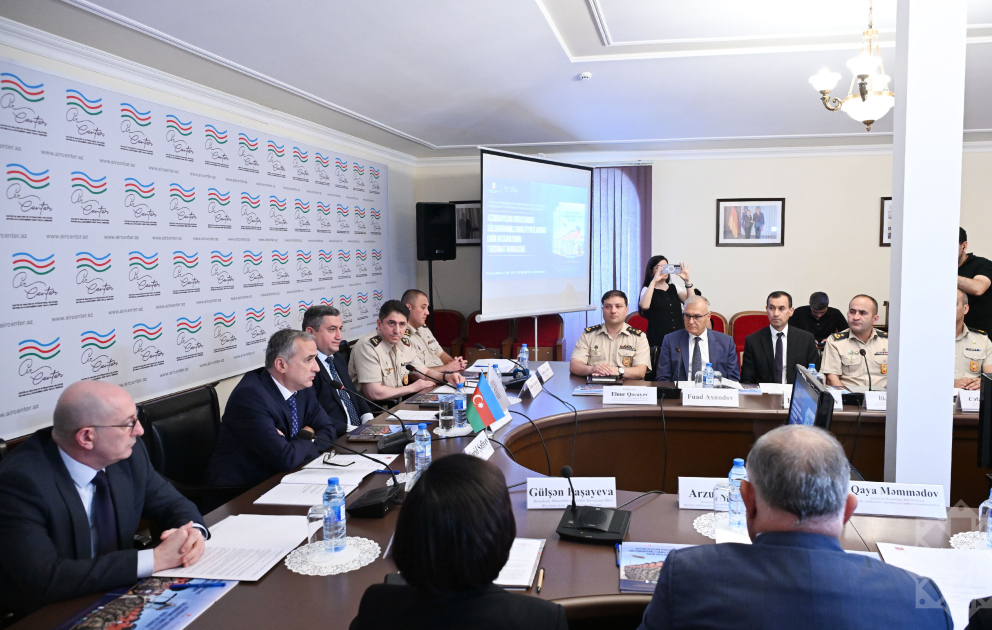 Müdafiə Nazirliyi və BMTM birgə hazırlanan hesabatı təqdim ediblər