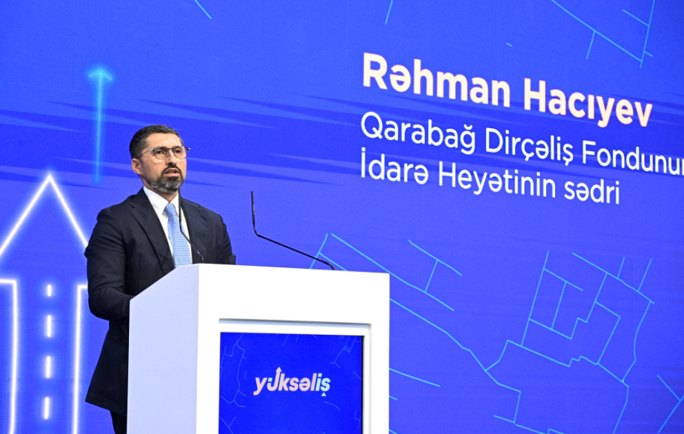 Rəhman Hacıyev “Yüksəliş” müsabiqəsinin iştirakçılarına müraciət etdi: Hədəfinizə doğru inamla irəliləməlisiniz