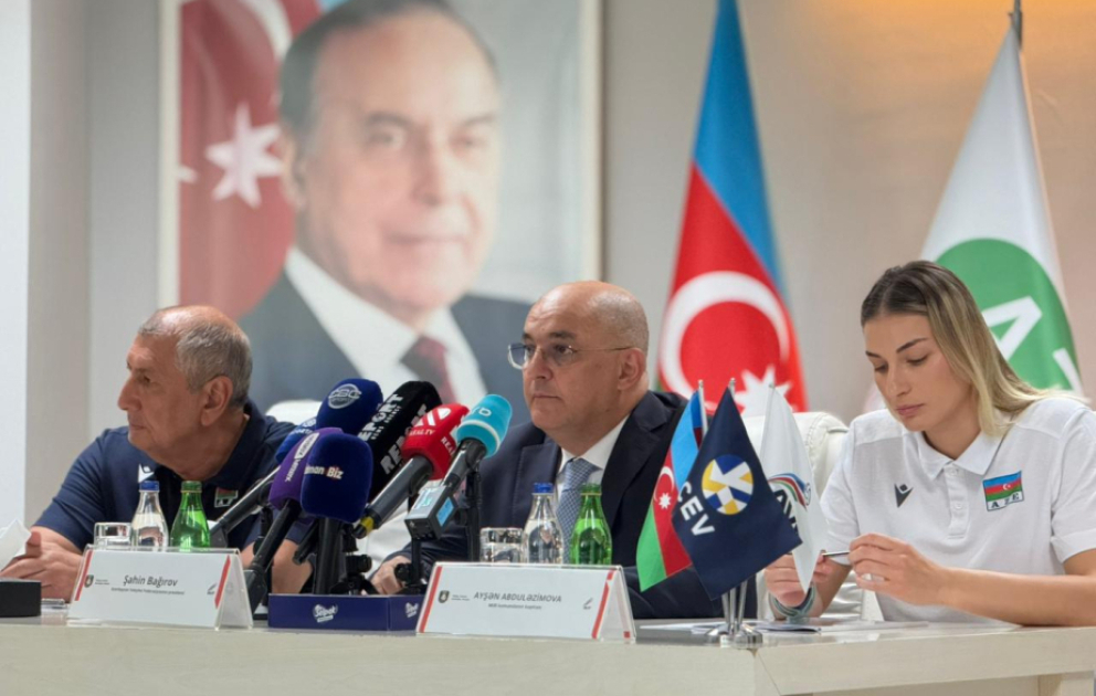 Azərbaycan Voleybol Federasiyasının prezidenti: Avropa çempionatında yaxşı nəticələrə ümid edirik