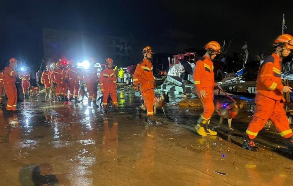 Çində ildırım və tornado nəticəsində 11 nəfər ölüb