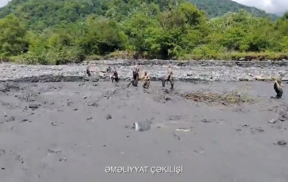 Katex çayında köməksiz vəziyyətdə qalan 5 nəfər xilas edilib