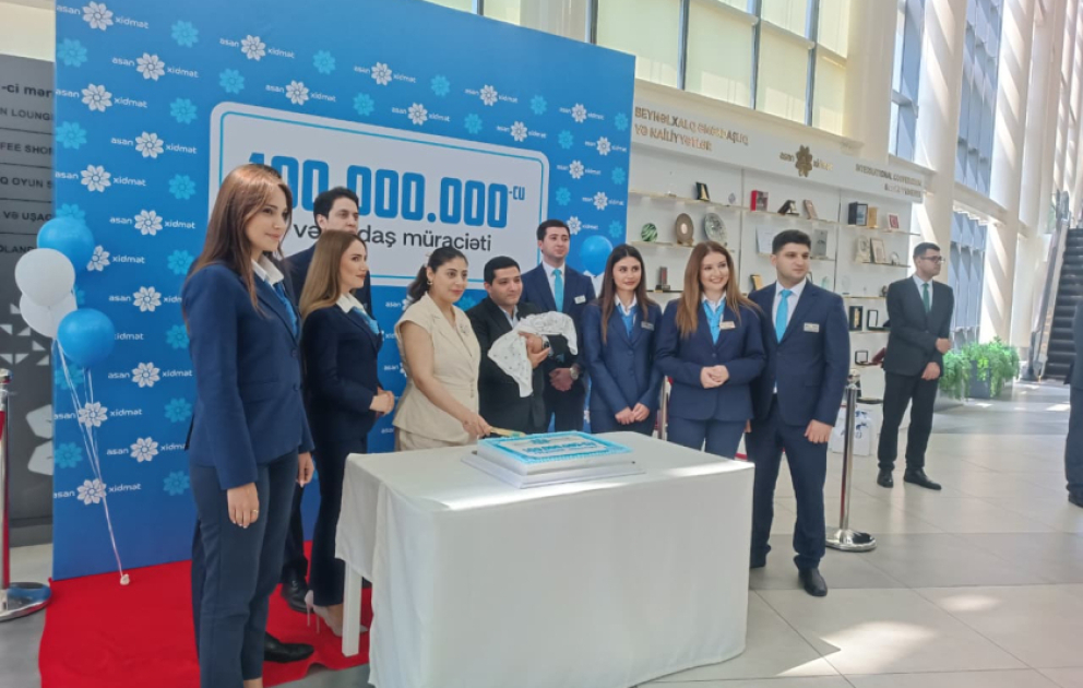 “ASAN xidmət”də 100 milyonuncu müraciət qeydə alınıb