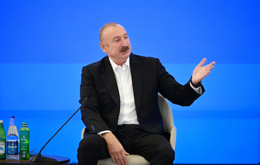 Prezident: Bu gün Azərbaycan etibarlı tərəfdaşdır, proqnozlaşdırılabilən mənbədir