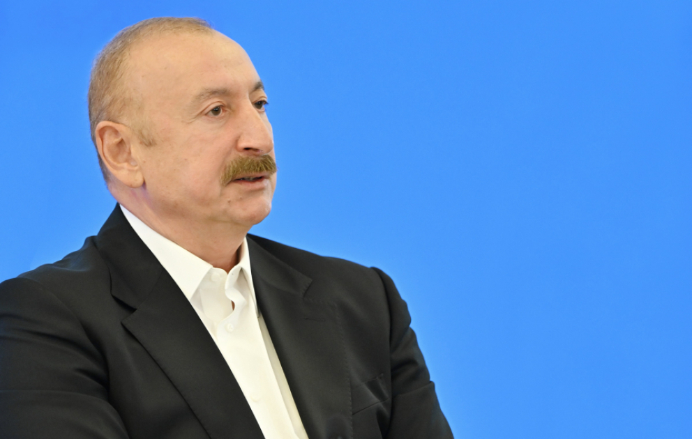Azərbaycan Prezidenti: Orta Dəhliz boyunca yerləşən ölkələrlə çoxtərəfli əməkdaşlıq inkişaf etdirilir