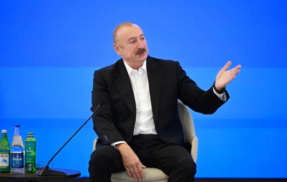 Prezident: Azərbaycanın regional məsələlərdə rolu artmaqdadır və bu, müsbət roldur