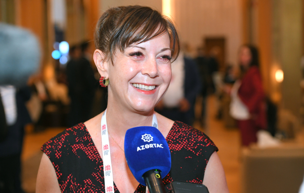 Karen Sutherland: Prezident İlham Əliyevin hər kəsi dostluğa səsləməsi diqqətəlayiq məqamdır