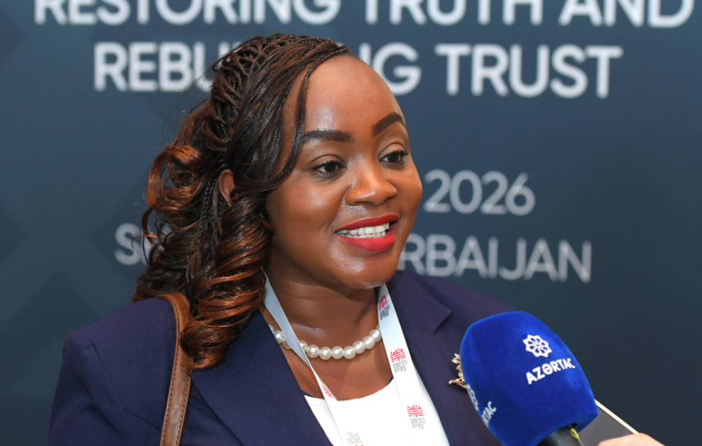 Elizabeth Mutuku: Prezident İlham Əliyev media nümayəndələrini qərəzsiz olmağa çağırdı