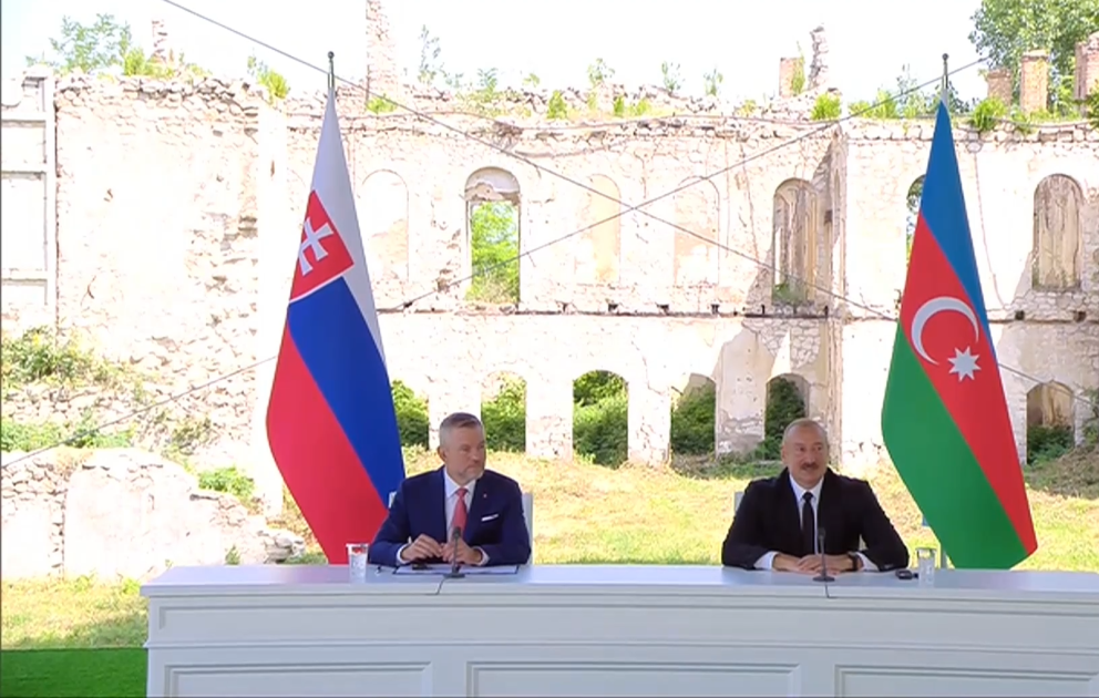 Prezident: Azərbaycan-Slovakiya siyasi əlaqələri çox yüksək səviyyədədir