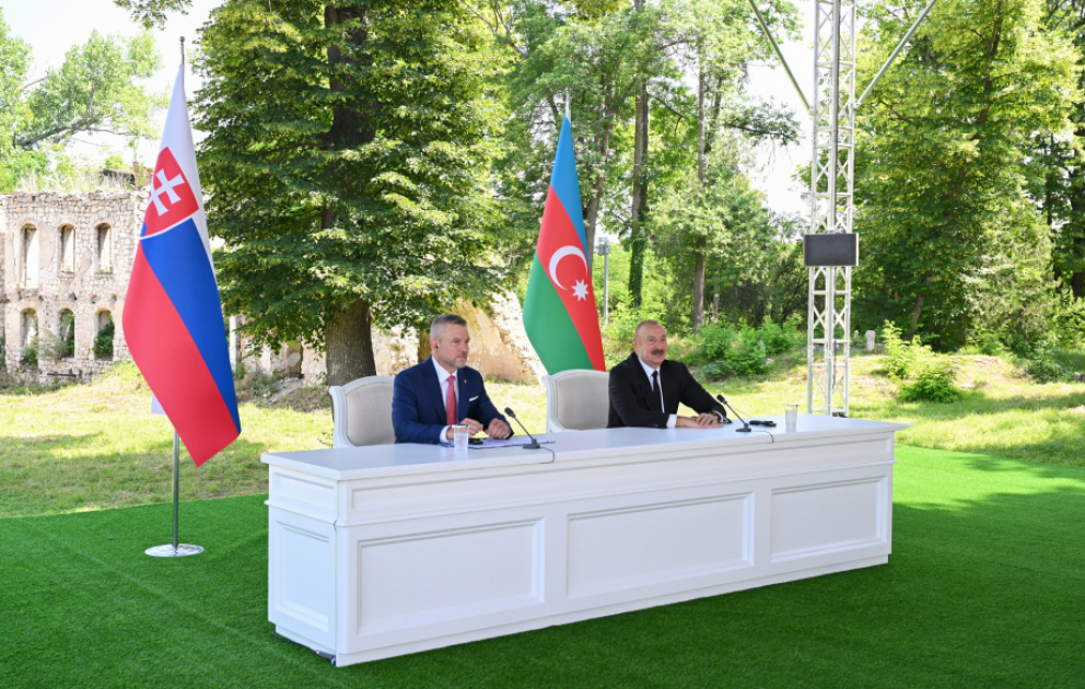 Prezident İlham Əliyev: Əminəm ki, bundan sonra da Azərbaycan-Slovakiya münasibətləri inkişaf edəcək