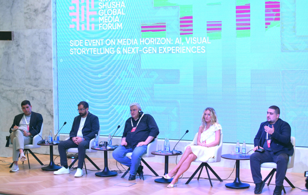 IV Şuşa Qlobal Media Forumu: Media üfüqləri - Süni intellekt, vizual hekayəçilik və yeni nəsil təcrübələr