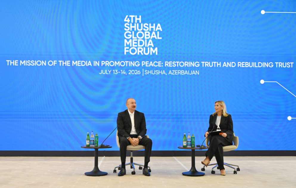 President Ilham Aliyev attended opening of 4th Shusha Global Media Forum