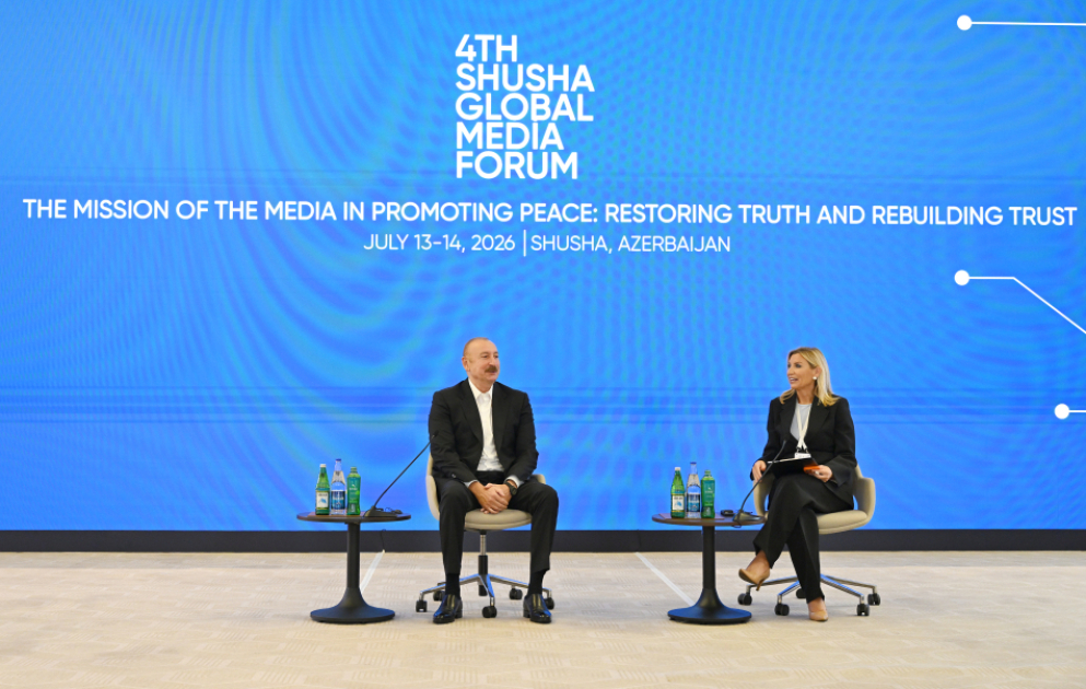 Le président Aliyev participe à la cérémonie d’ouverture de la 4ème édition du Global Media Forum de Choucha