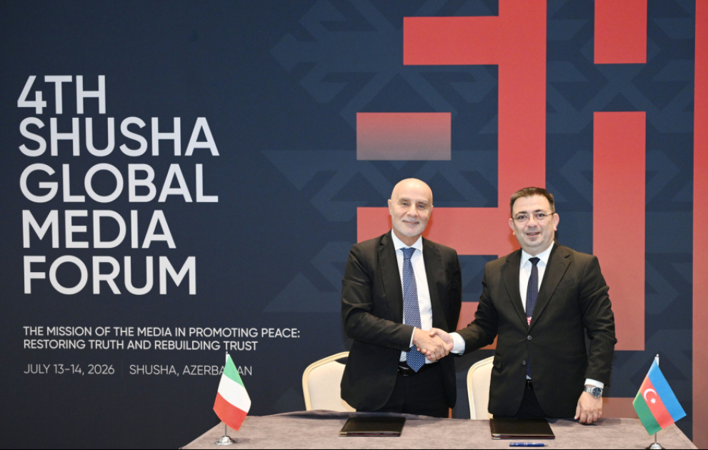 AZERTAC und italienische Nachrichtenagentur Adnkronos bauen Zusammenarbeit aus