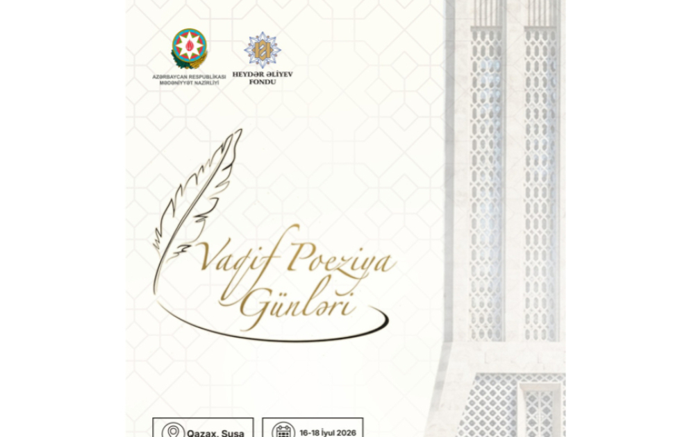 Şuşa şəhəri növbəti Vaqif Poeziya Günlərinə ev sahibliyi edir