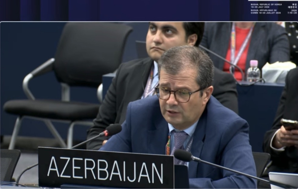 Azərbaycan UNESCO Dünya İrs Komitəsində mədəni irsin qorunması üzrə öhdəliklərini bir daha təsdiqləyib