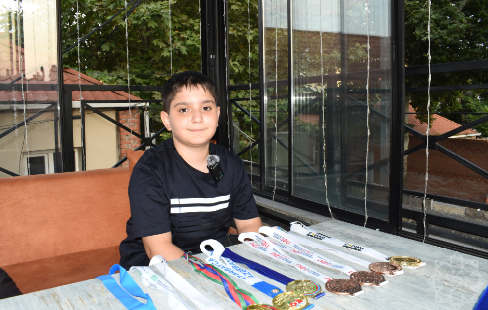 Cəmi 11 yaşı var, artıq dünya çempionudur