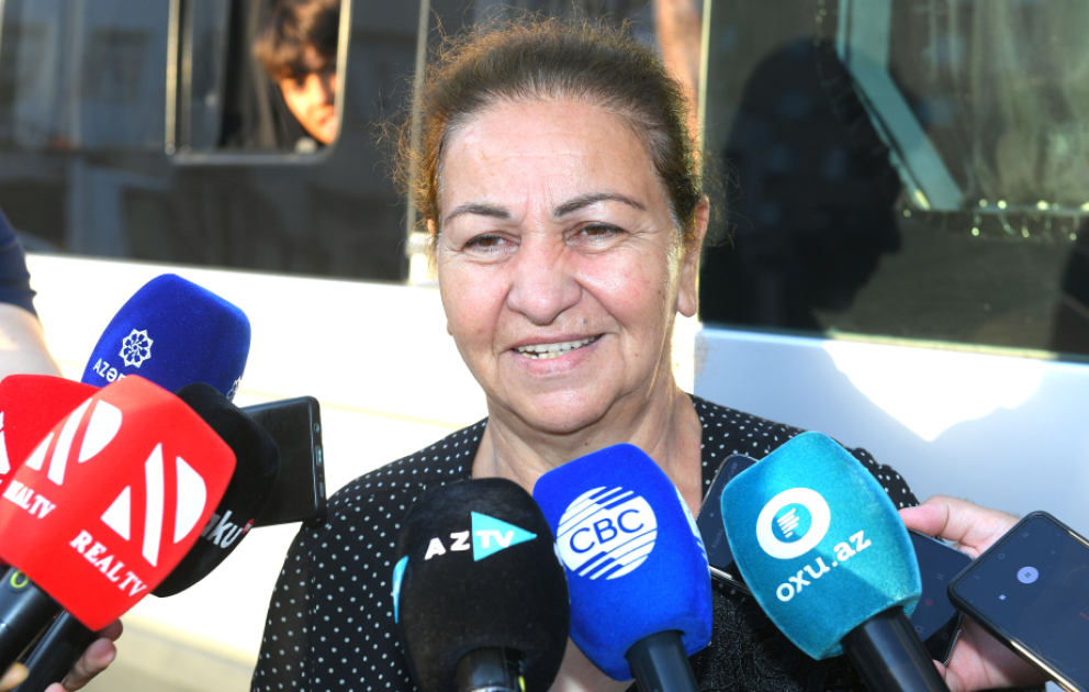 Şuşa sakini: Bu gün çox sevincliyik