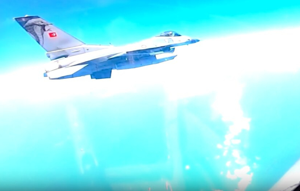 Турецкие F-16 выполнили учебные полеты над западом Черного моря