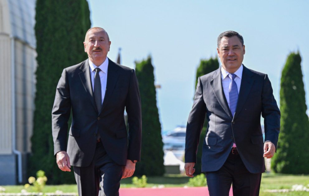 Une vidéo relative à la visite du président Ilham Aliyev au Kirghizistan partagée sur les réseaux sociaux