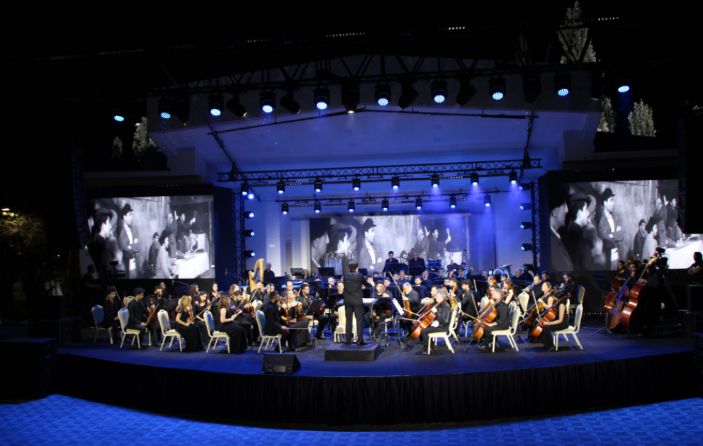 Qəbələ Festivalında ilk dəfə Azərbaycan və dünya kinofimlərindən musiqilər səsləndirilib
