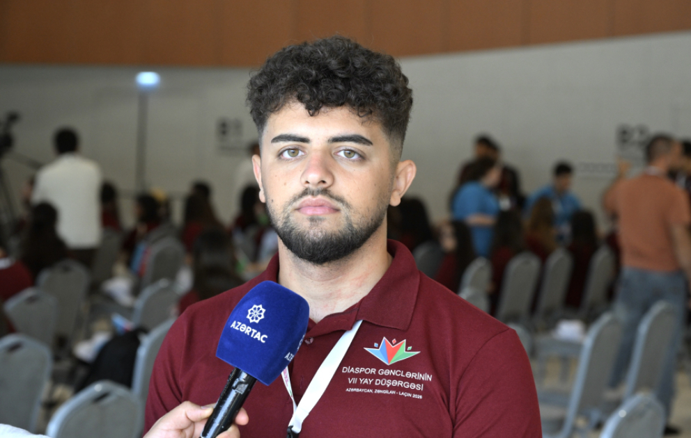Diaspor nümayəndəsi: Azad edilmiş torpaqlara ayaq basdığım an keçirdiyim hissləri heç nə əvəz etməz