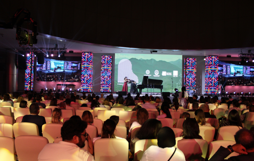 Qəbələ festivalında Bakı Musiqi Akademiyasının tələbələri çıxış ediblər