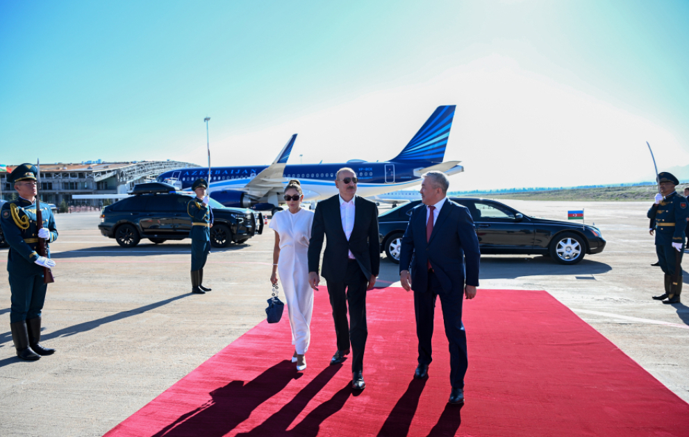 Le président Ilham Aliyev termine sa visite d’État au Kirghizistan