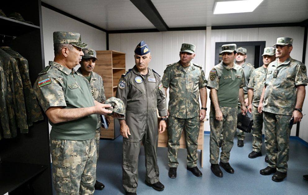 İyirmiyə yaxın yeni hərbi infrastruktur Hava Hücumundan Müdafiə bölmələrinin istifadəsinə verilib