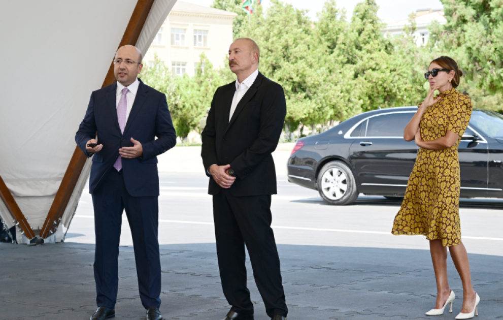 President Ilham Aliyev inspected “Master Plan for the Development of Nakhchivan City until 2044”