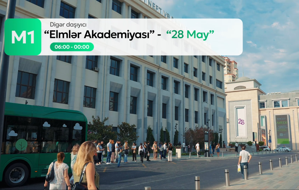 “28 May”–“Nizami” xətti bağlanır: istifadəyə bu avtobuslar veriləcək