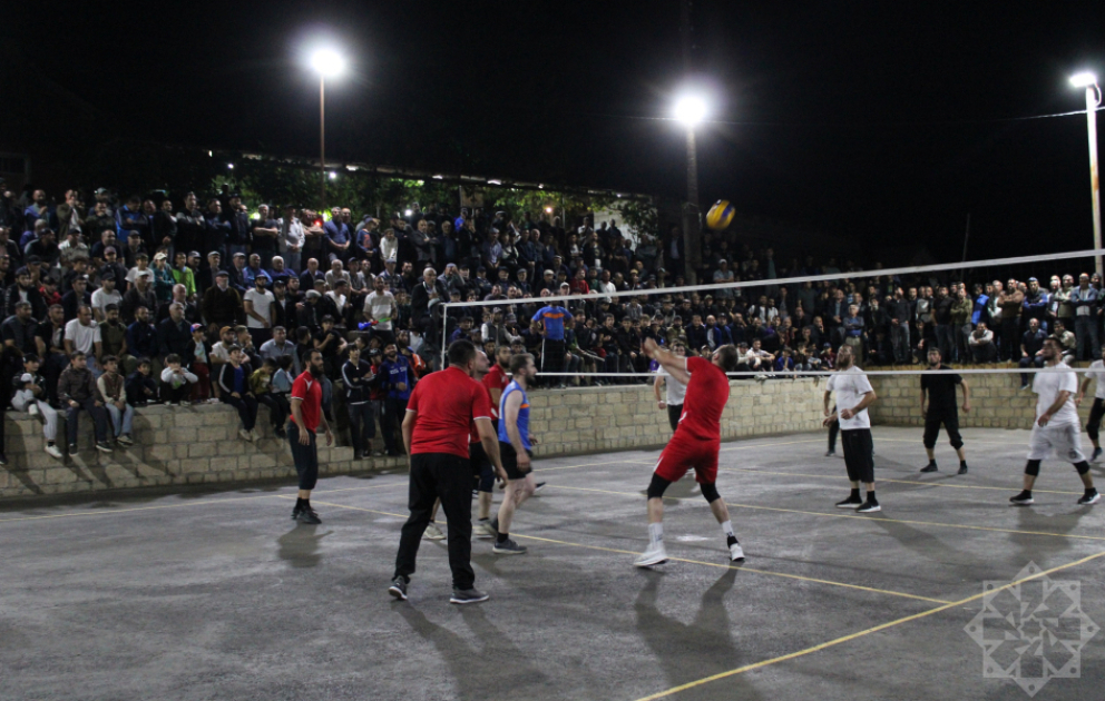Qusarda kəndlərarası voleybol yarışı Çempionlar liqasını xatırladıb