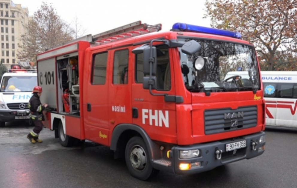 FHN: Ötən həftə ərzində 685 yanğına çıxış olub, 46 nəfər xilas edilib