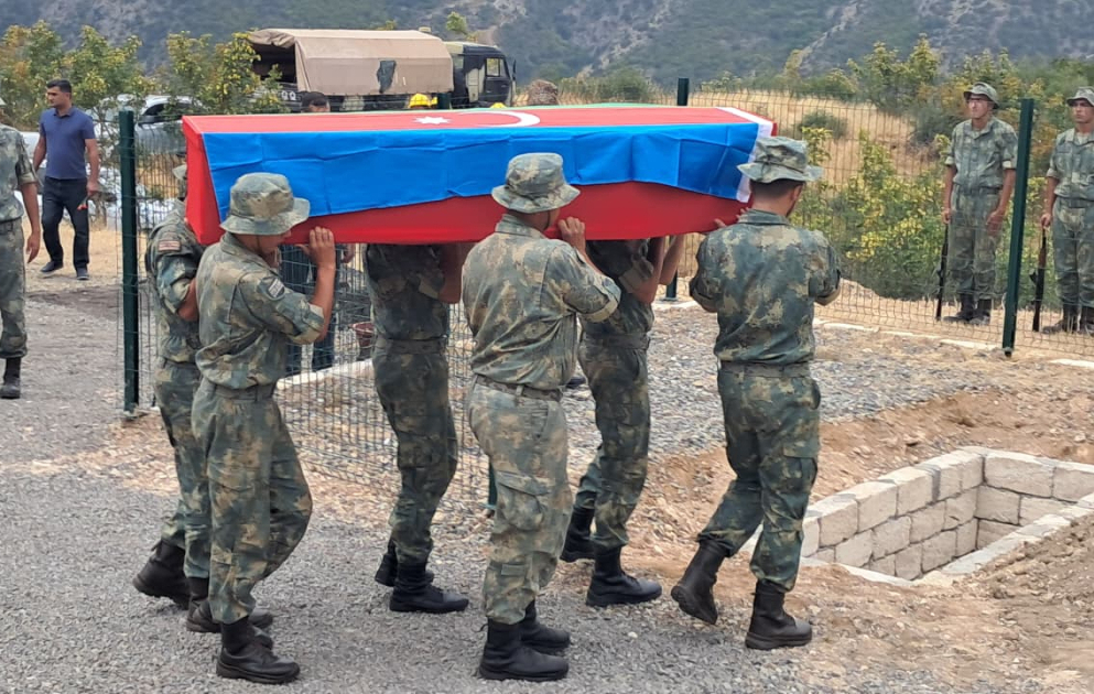 Şəxsiyyəti müəyyənləşdirilən şəhid Cümşüd Məmmədovun nəşinin qalıqları Laçında dəfn olunub